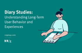 UX Research: Mobile Diary Studies